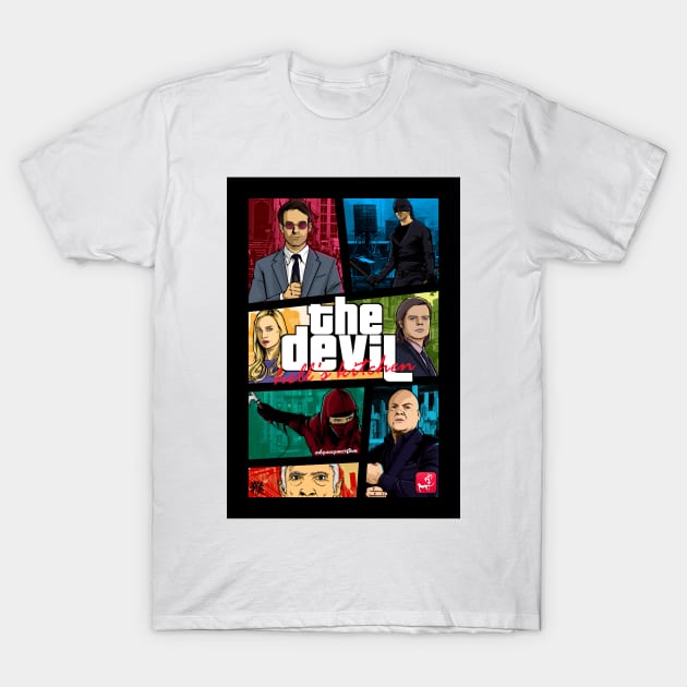 Mashup Gta The Devil T-Shirt by akyanyme